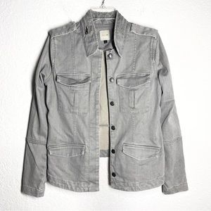 Joe’s Jeans Military Peplum Jacket In Vail size S